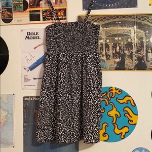 dalmatian print dress